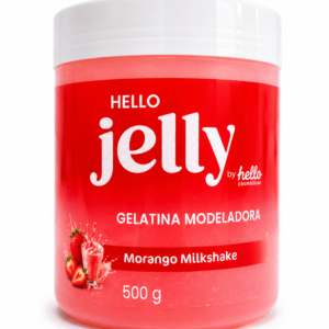 HELLO JELLY GELATINA MORANGO MILKSHAKE 500G