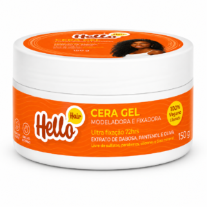 HELLO HAIR GEL CERA 150G TRADICIONAL